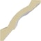 Ekena Millwork 3 1/4"H x 3 1/4"P x 4 1/2"F x 94 1/2"L Salem Traditional Smooth Crown Moulding MLD03X03X04SA - alternate 4